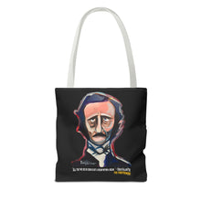 Load image into Gallery viewer, POE FOREVERMORE™ Tote Bag - Edgar Allan Poe Artwork By Mark Redfield
