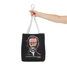 Load image into Gallery viewer, POE FOREVERMORE™ Tote Bag - Edgar Allan Poe Artwork By Mark Redfield
