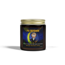 Load image into Gallery viewer, Candle - Poe Forevermore™ Midnight Blackberry Scented Candle in Amber Jar (4oz, 9oz)
