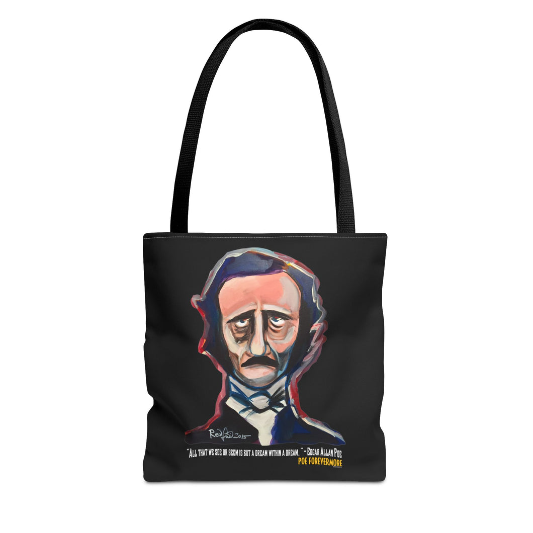 POE FOREVERMORE™ Tote Bag - Edgar Allan Poe Artwork By Mark Redfield