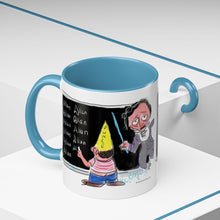 Load image into Gallery viewer, Mug - Edgar Allan Poe &quot;Spelling&quot; Art by Mark Redfield Coffee Mug with Accent Color
