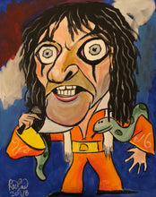 Load image into Gallery viewer, &quot;Alice Cooper&quot; By Mark Redfield 16x20 inch Print
