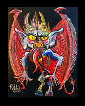 Load image into Gallery viewer, &quot;Technicolor Devil&quot; By Mark Redfield 16x20 inch Print
