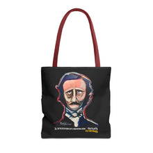 Load image into Gallery viewer, POE FOREVERMORE™ Tote Bag - Edgar Allan Poe Artwork By Mark Redfield
