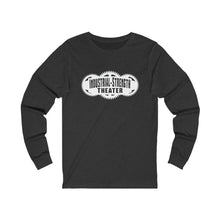 Load image into Gallery viewer, Industrial-Strength Theater Logo Unisex Jersey Long Sleeve Tee
