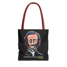 Load image into Gallery viewer, POE FOREVERMORE™ Tote Bag - Edgar Allan Poe Artwork By Mark Redfield
