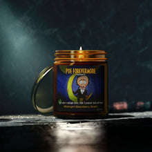 Load image into Gallery viewer, Candle - Poe Forevermore™ Midnight Blackberry Scented Candle in Amber Jar (4oz, 9oz)
