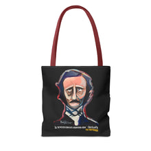 Load image into Gallery viewer, POE FOREVERMORE™ Tote Bag - Edgar Allan Poe Artwork By Mark Redfield
