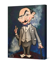Load image into Gallery viewer, &quot;Hercule Poirot&quot; By Mark Redfield 16x20 inch Print

