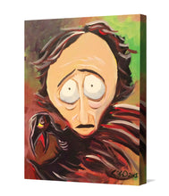 Load image into Gallery viewer, &quot;Poe and Raven&quot; By Mark Redfield 16x20 inch Print
