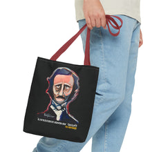 Load image into Gallery viewer, POE FOREVERMORE™ Tote Bag - Edgar Allan Poe Artwork By Mark Redfield
