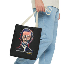 Load image into Gallery viewer, POE FOREVERMORE™ Tote Bag - Edgar Allan Poe Artwork By Mark Redfield
