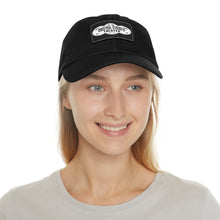 Load image into Gallery viewer, Industrial-Strength Theater Logo Hat with Leather Patch (Rectangle)
