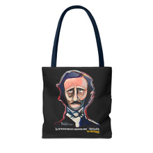 Load image into Gallery viewer, POE FOREVERMORE™ Tote Bag - Edgar Allan Poe Artwork By Mark Redfield
