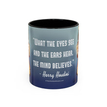 Load image into Gallery viewer, Mug - Inspirational Harry Houdini Coffee Mug - Magic &amp; Mindset Quote
