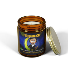 Load image into Gallery viewer, Candle - Poe Forevermore™ Midnight Blackberry Scented Candle in Amber Jar (4oz, 9oz)
