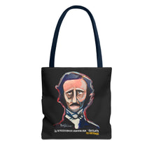 Load image into Gallery viewer, POE FOREVERMORE™ Tote Bag - Edgar Allan Poe Artwork By Mark Redfield
