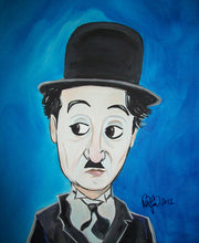 Load image into Gallery viewer, &quot;Chaplin&quot; By Mark Redfield 16x20 Inch Print
