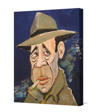 Load image into Gallery viewer, &quot;Bogart&quot; By Mark Redfield 16x20 inch Print
