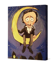 Load image into Gallery viewer, &quot;Poe is The Man on the Moon&quot; By Mark Redfield 16x20 inch Print
