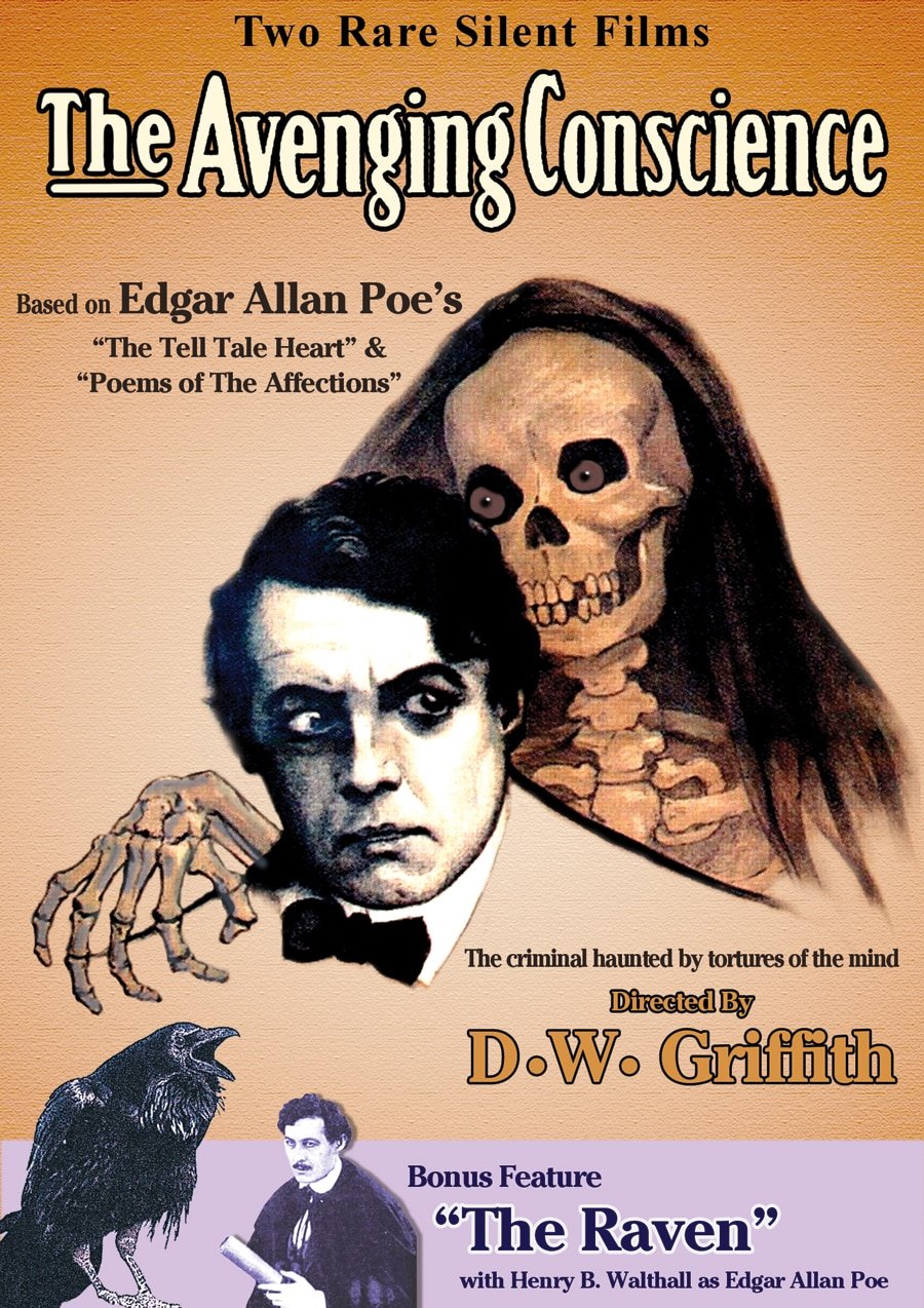 Edgar Allan Poe Silent Double Feature: The Raven/The Avenging Conscience