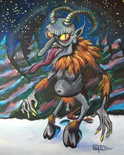 Load image into Gallery viewer, &quot;Krampus&quot; By Mark Redfield 16 x 20 Inch Print
